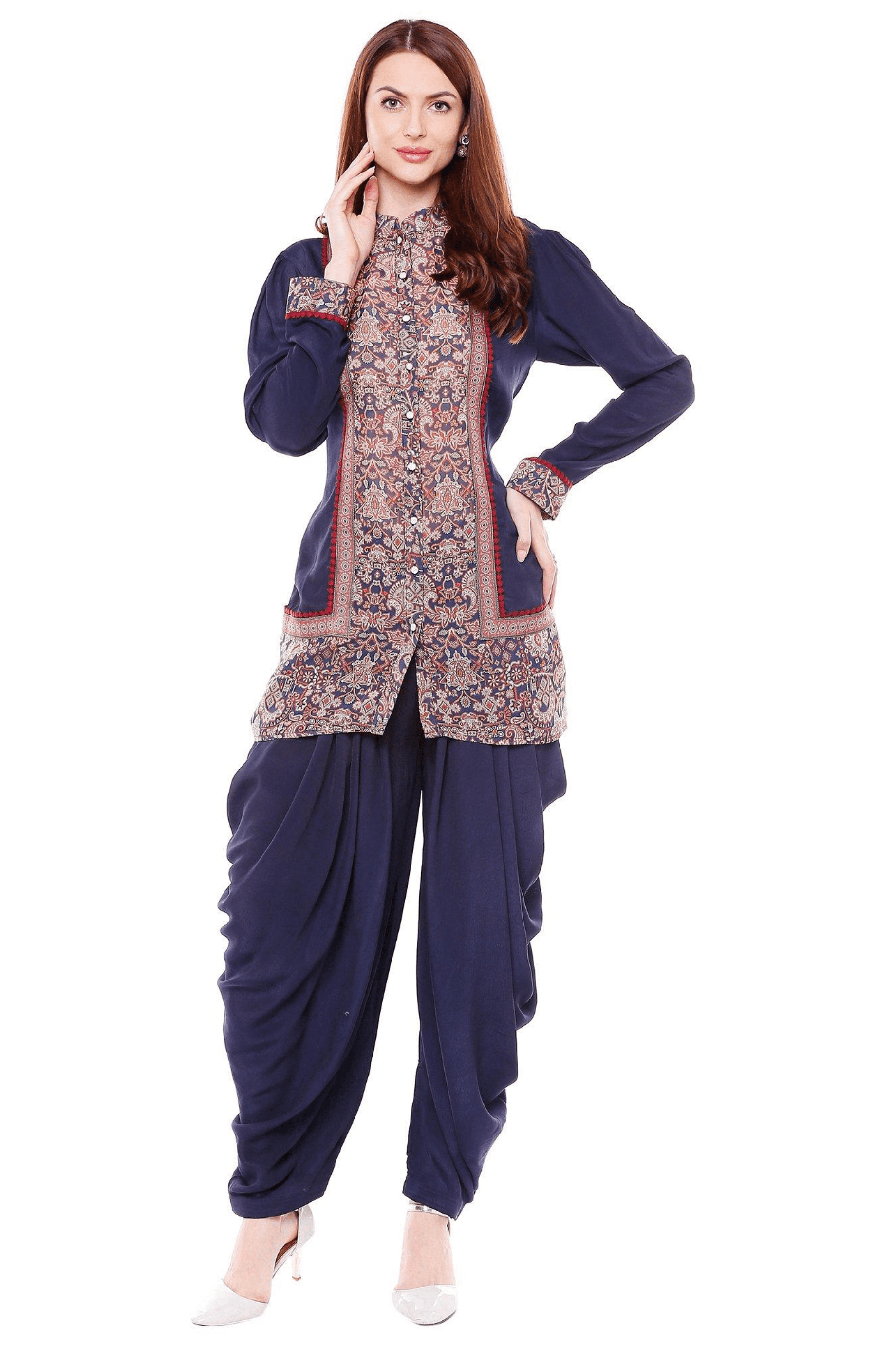 Dhoti And Top