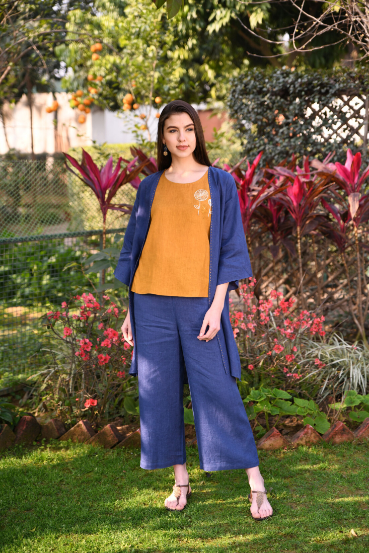 Cobalt blue cape