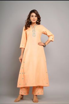 Embroidered Kurta Set