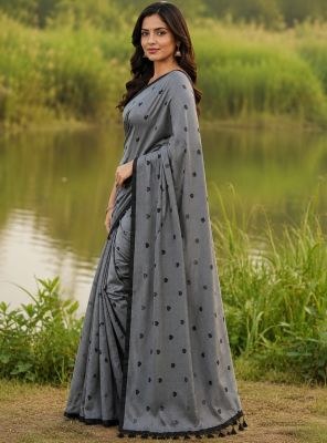 Pure Handloom Cotton Saree From Bengal