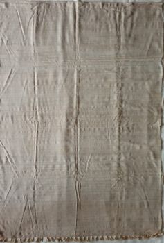 Gray Eri silk shawl