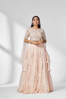 Blush Pink Lehenga Set