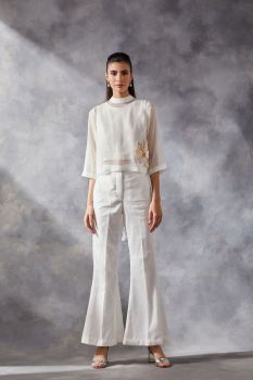 Open Back Ivory Pop Coord