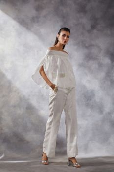 Ivory Off-Shoulder Cocktail Coord