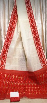 Multi Colour Pure Handloom Dhakai Jamdani Saree From Bengal