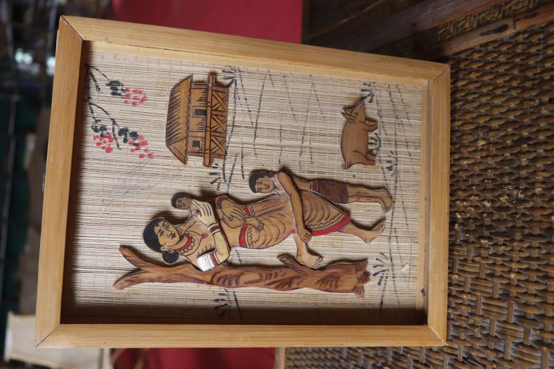 Bamboo Wall Panel Scenary