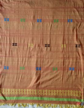 Green Black Blue Yellow Red cotton dupatta