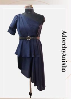 Asymmetric Drape Top