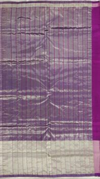 Bright Purple Venkatagiri Cotton Silk Saree