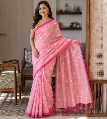 Pure Handloom Cotton Saree From Bengal