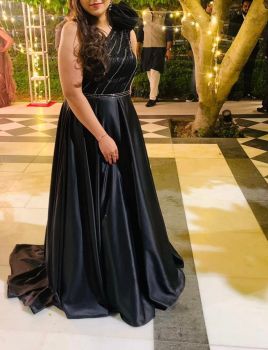 Handcrafted Rose Gown