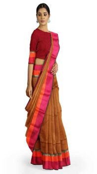 Maheshwari handlooms tower border design