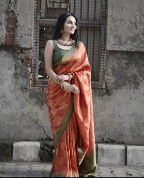 Naylon Banarasi Silk Saree