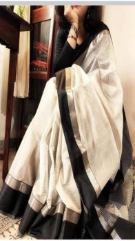 White and black maheshwari