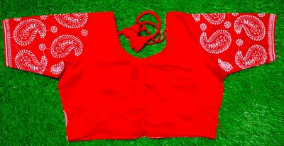 Red Mango Cotton Non Pad Readymade Blouse