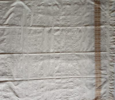 White eri silk Shawl
