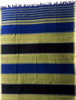 Black & Blue Cotton dupatta