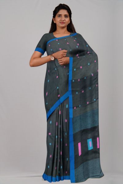 Black Box Silk & Cotton Handloom Saree